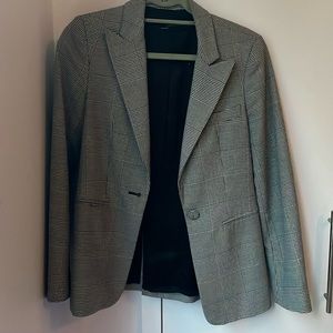 Houndstooth blazer